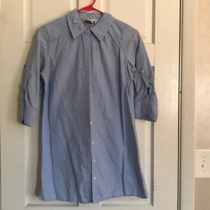 Painters, 3/4 sleeve button down